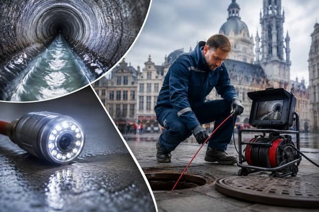 Entreprise agréée en inspection caméra à Bruxelles