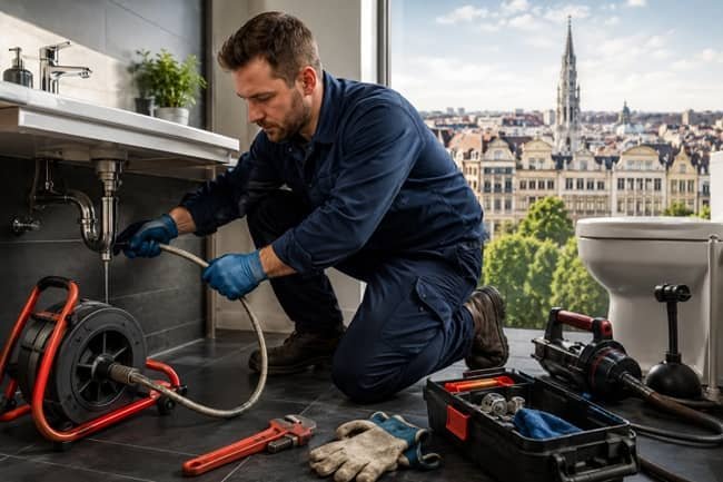 Expertise en débouchage de tuyaux à Bruxelles