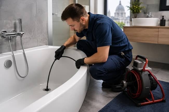 service de debouchage de baignoire a bruxelles